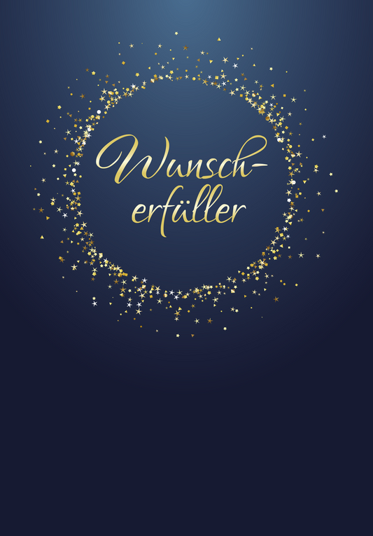 Wunscherfüller - Gold Blau