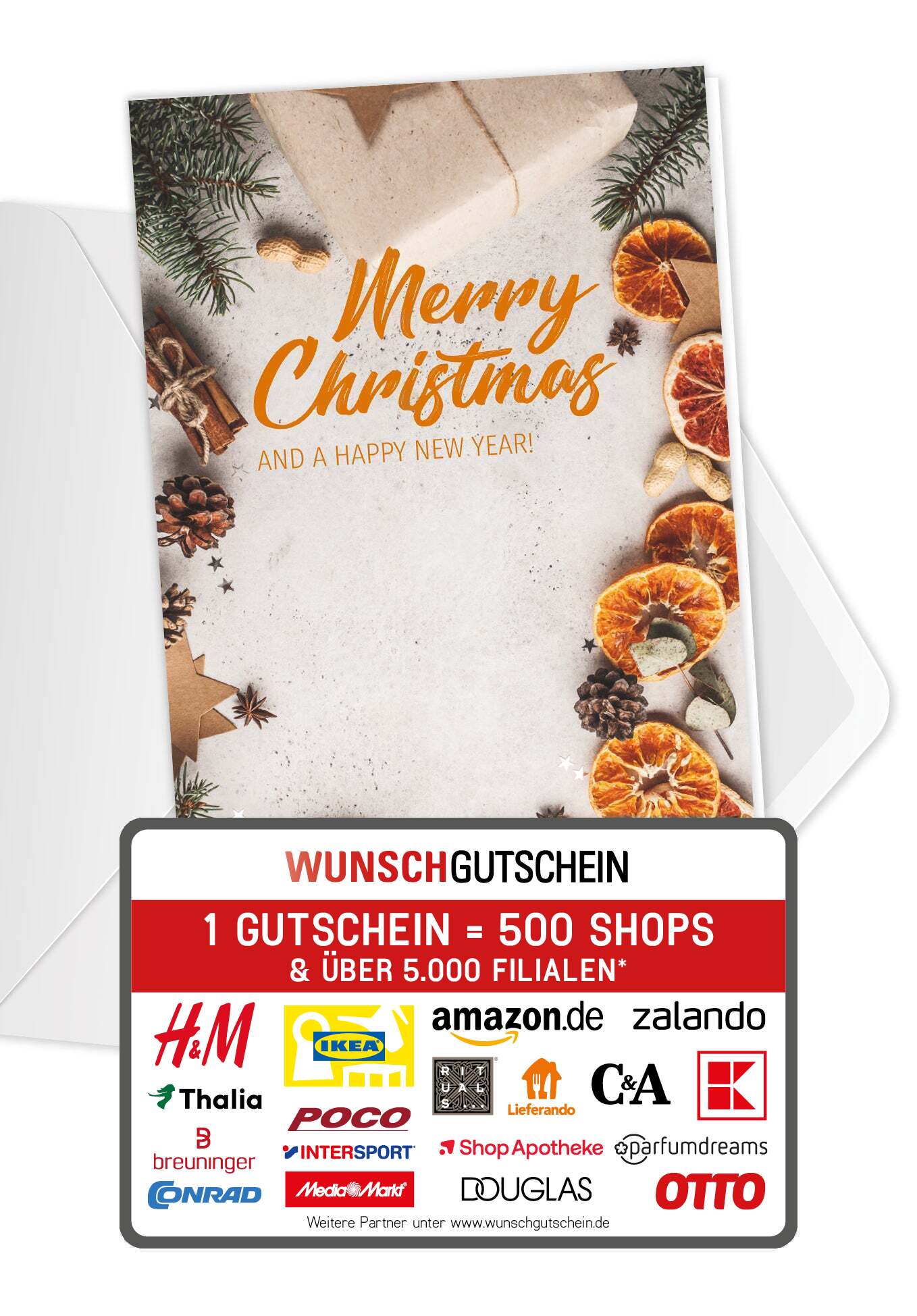 Merry Christmas - Orange