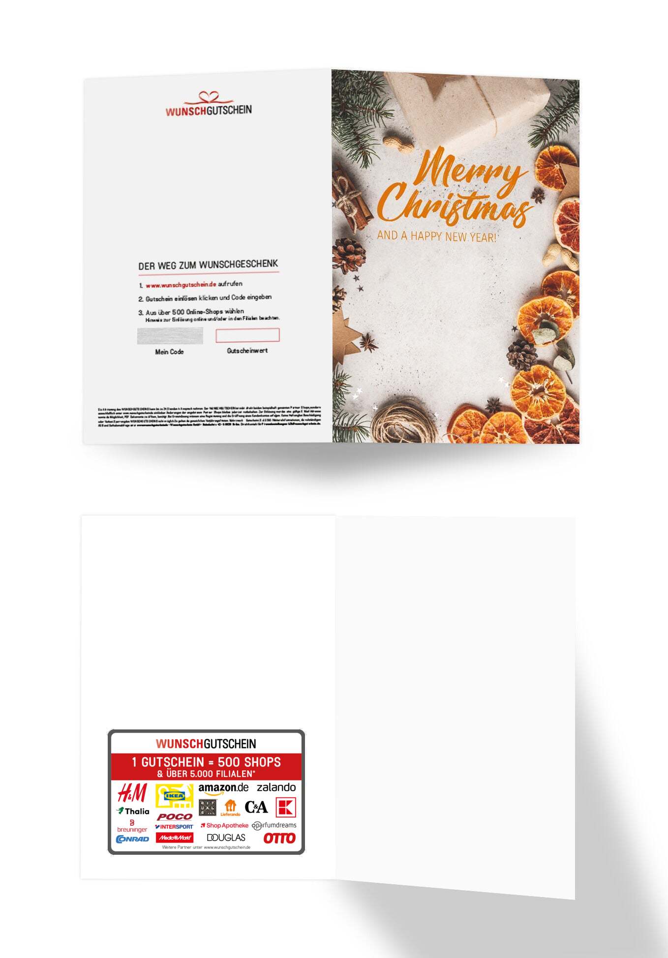 Merry Christmas - Orange