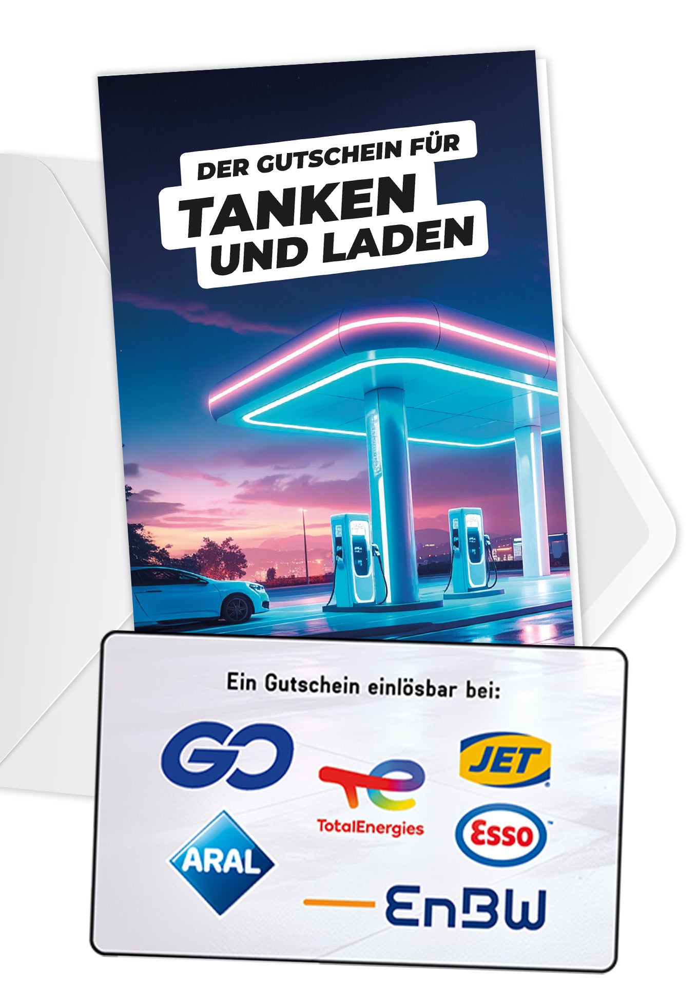 Tankgutschein – mit Wunschgutschein Mobilität verschenken